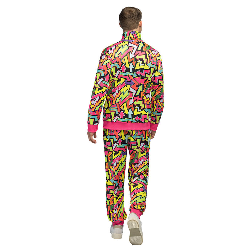Trainingsanzug"Street Art" für Herren | Mehrfarbig UV
