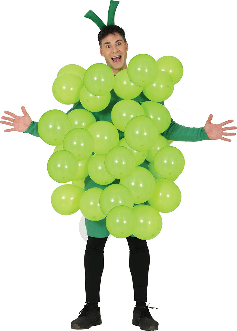 Spaßkostüm "Weintraube" für Erwachsene | Einheitsgröße 52-54 (L)