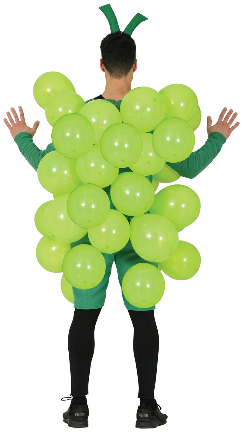 Spaßkostüm "Weintraube" für Erwachsene | Einheitsgröße 52-54 (L)