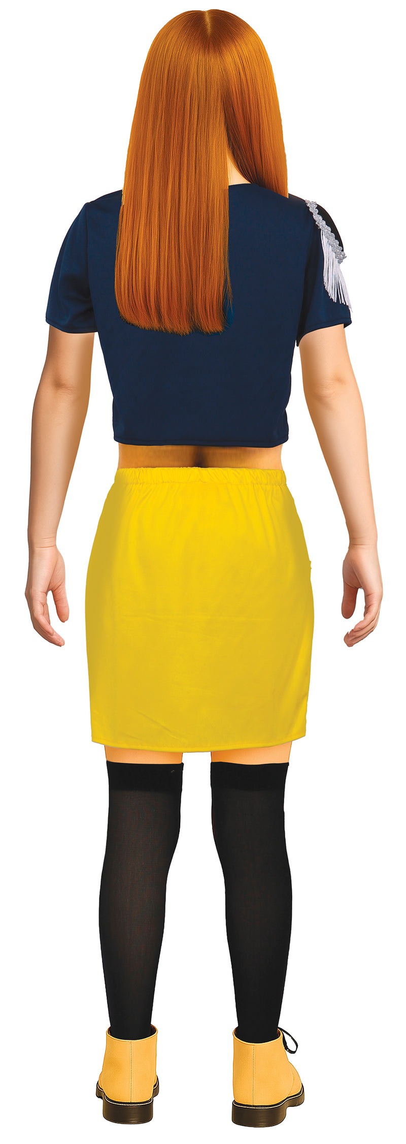 K-Pop Kostüm "Hunter" für Damen | Gelb Blau