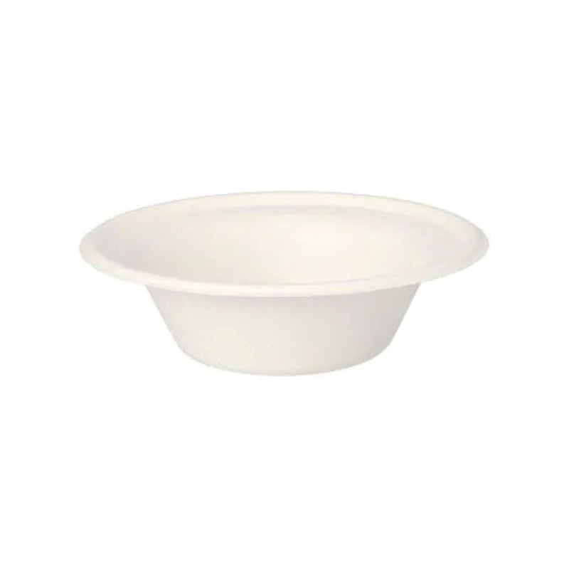 Zuckerrohr Schalen "pure" weiss | 50 Stk. 380 ml Ø 15,5 cm · 4,6 cm