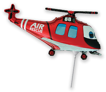 10" Miniloon "Hubschrauber Rettung" (unverpackt)