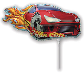 8" Miniloon "Hot Cars Rot" (unverpackt)