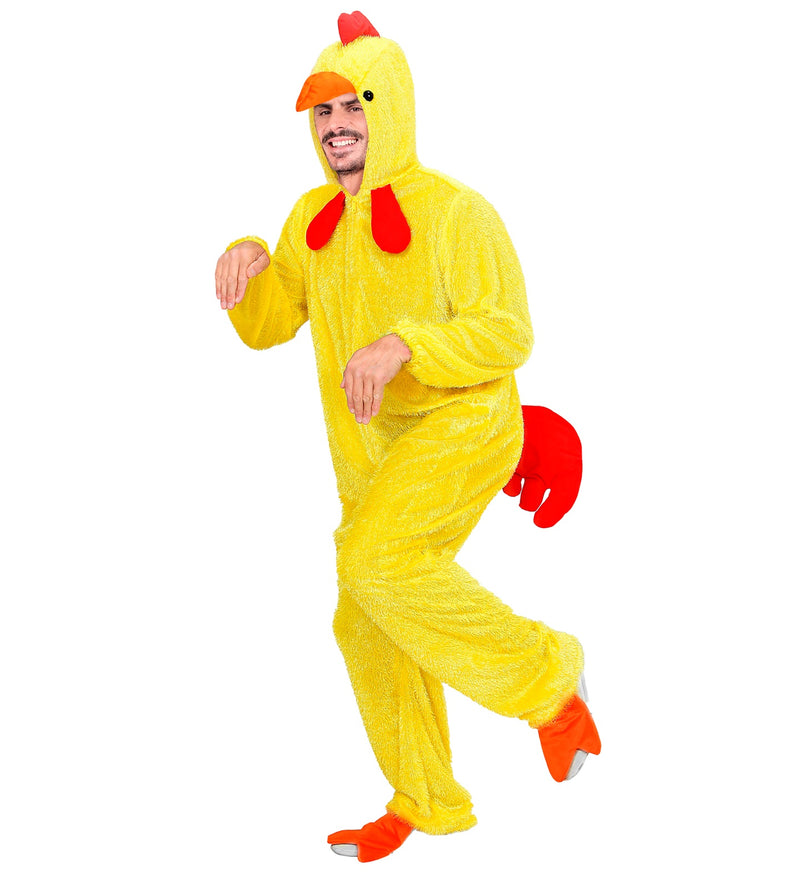Küken Kostüm für Erwachsene | Gelb - Overall