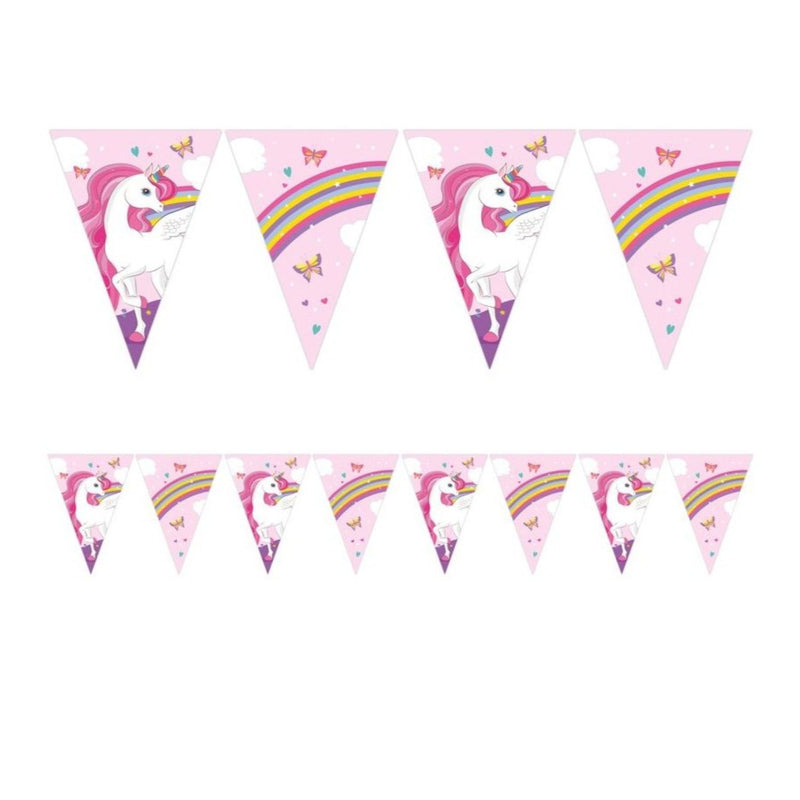 "Unicorn Rainbow Colors" Partydeko Artikel