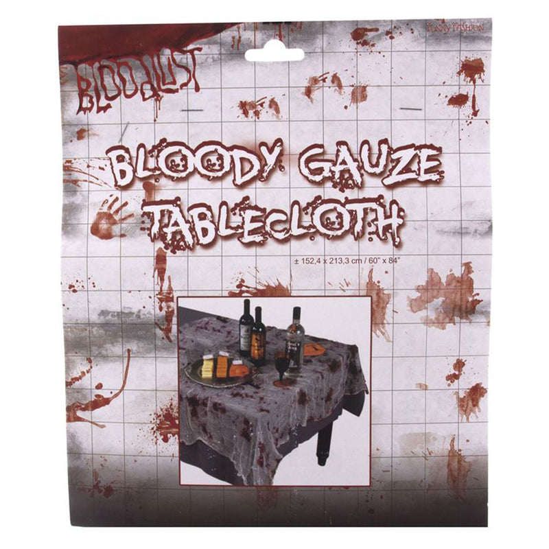 Blutige Tischdecke Halloween Dekoration 213 x 152 cm