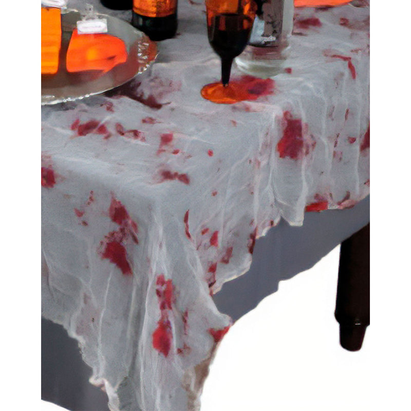 Blutige Tischdecke Halloween Dekoration 213 x 152 cm