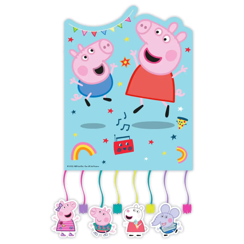 Pinata "Peppa  Pig Made With Love" | 21 x 27 cm