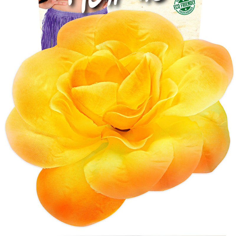 Schmuck Haargummi Blume | Gelb