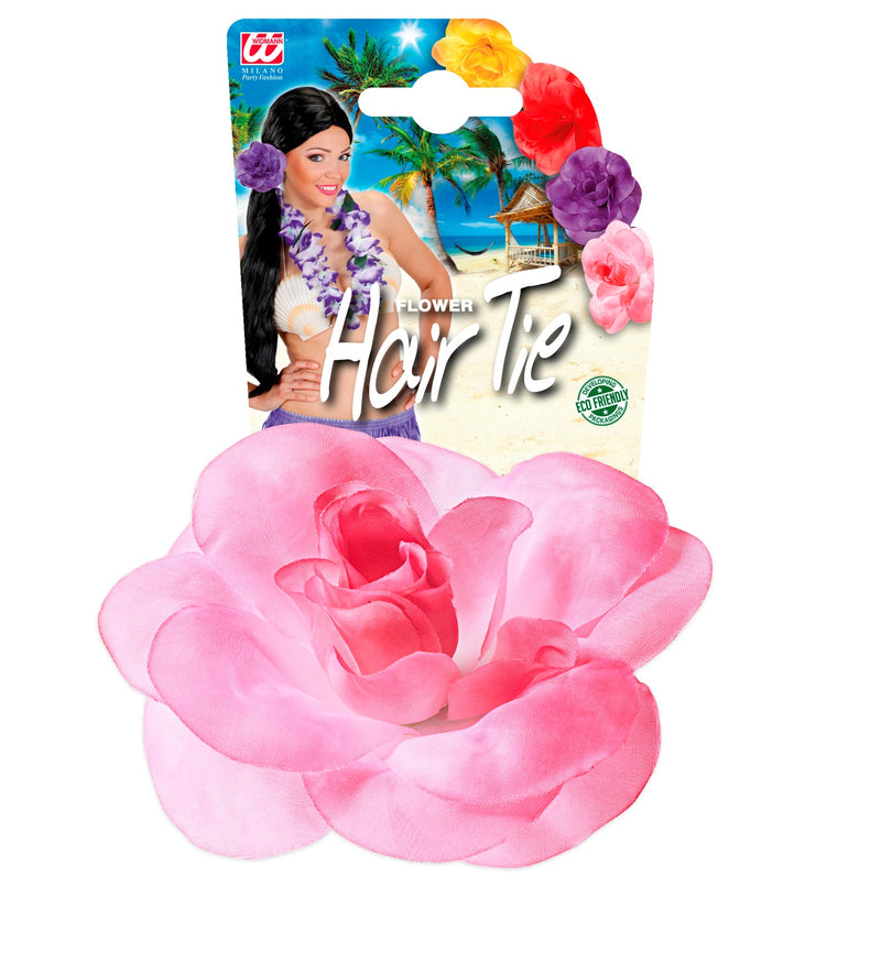 Schmuck Haargummi Blume | Rosa