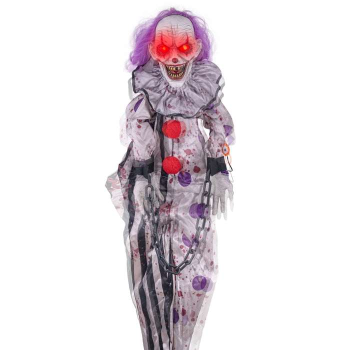 Hänge Figur Clown Animiert 110cm | Mehrfarbig