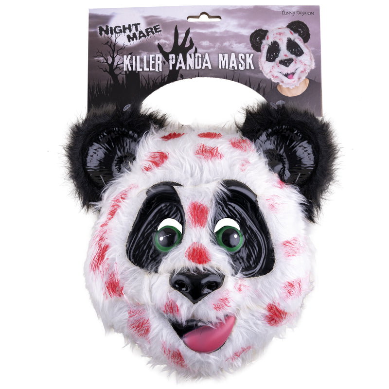 Halloween Maske "Grusel Panda" | Blutig