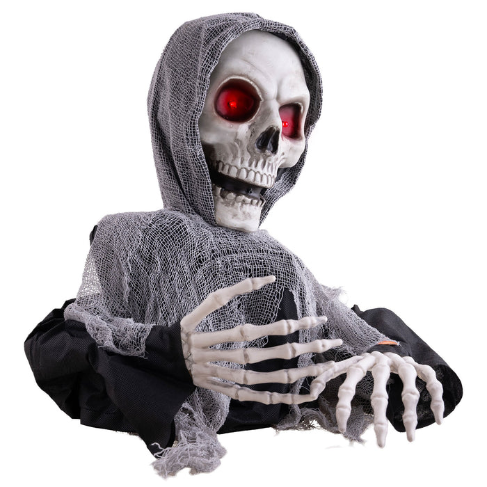 Sensenmann "Der Tod" Animiert - 60 cm | Grau