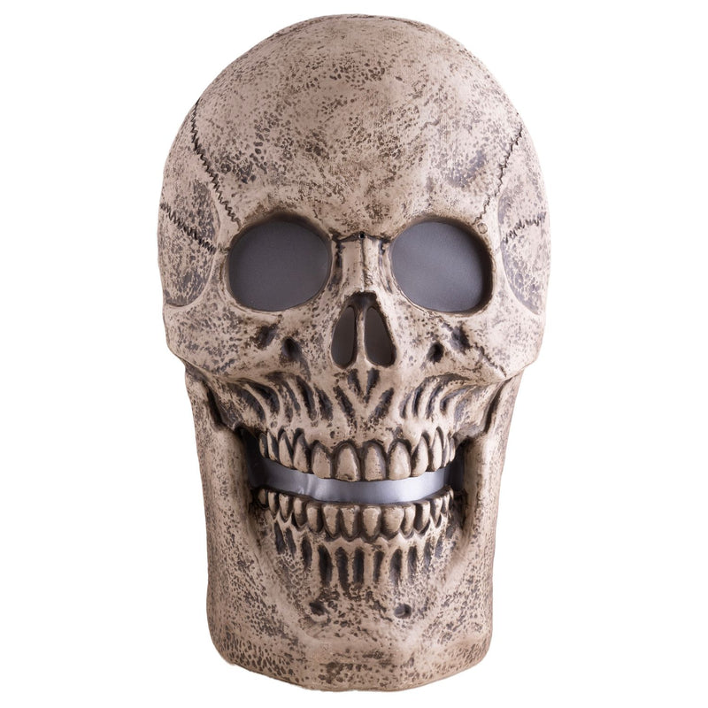 Halloween Dekofigur "Schädel" Animiert | 61 cm