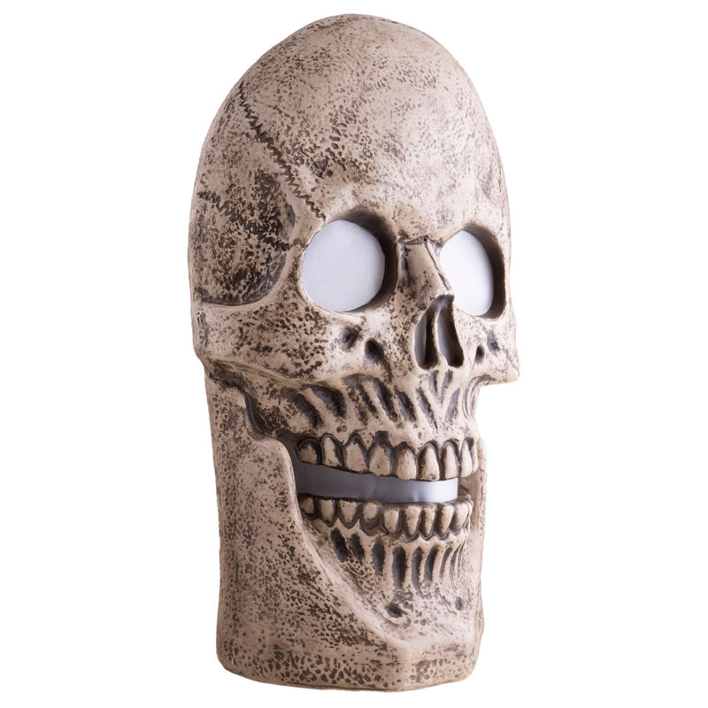 Halloween Dekofigur "Schädel" Animiert | 61 cm