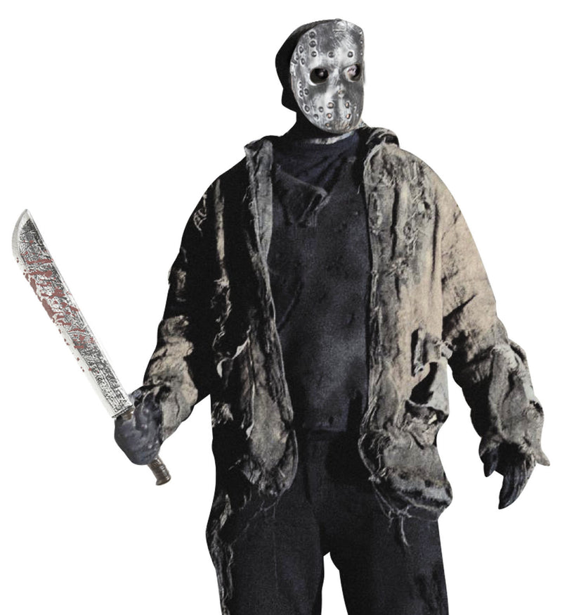 Blutverschmierte Machete - 75 cm | Blutig - Halloween Mörder Waffe