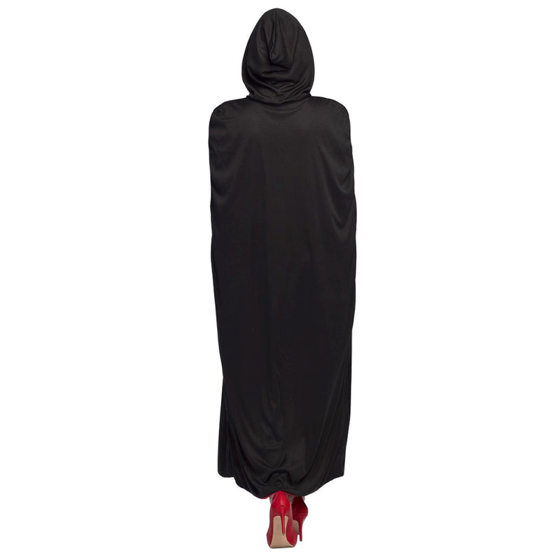 Kostüm Cape schwarz rot wendbar 170cm