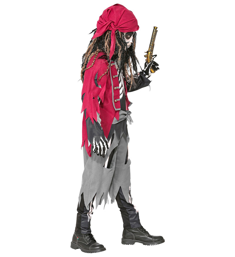 Kostüm Kid Pirat Skelett