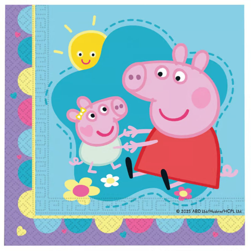 "Peppa Pig Made With Love" Partydeko Artikel