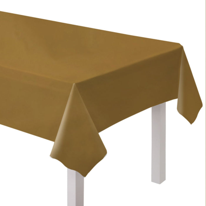 Tischdecke PVC Unifarben 137x274cm | Creme Brulee