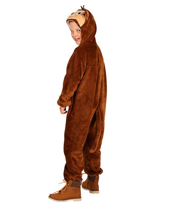 Affe Kinderkostüm | Braun - Overall