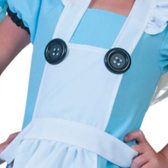 Alice Märchen Kostüm für Mädchen | Hellblau