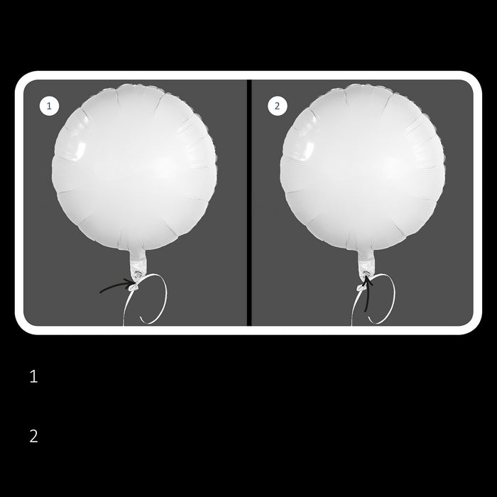 ABC18 Herz Folienballon Ø 43cm "Ich hab dich sooo lieb"