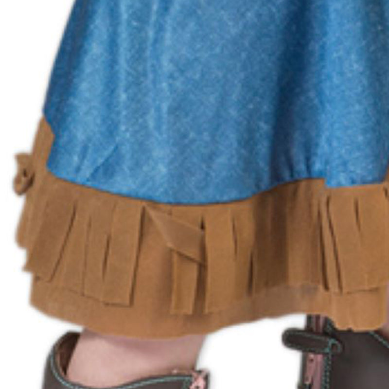 Cowgirl Kostüm "Arizona" für Mädchen | Blau Rot - Kinder Cowboykostüm