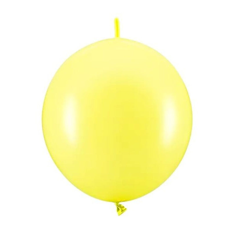 Latexballon 28 cm Verbindungsballon Pastell Lemon Zest | 20 Stück