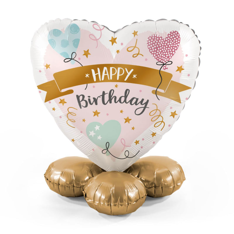 Folienballon Bouquet "Celebrate Pastel"