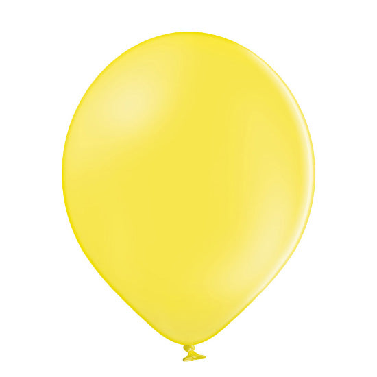 25 Stk. Luftballon Unifarben Ø 30cm | Gelb #006