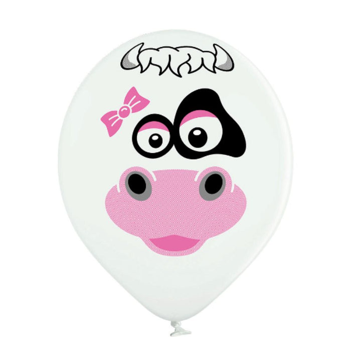 Luftballon Ø30cm Kuh | 6 Stk.