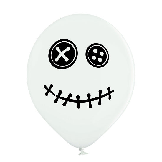 Luftballon Ø30cm "Voodoo Puppe" | 6 Stk. - Mix