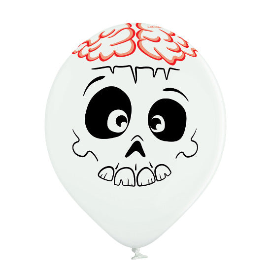 Luftballon Ø30cm "Cute and creepy" | 6 Stk. - Mix