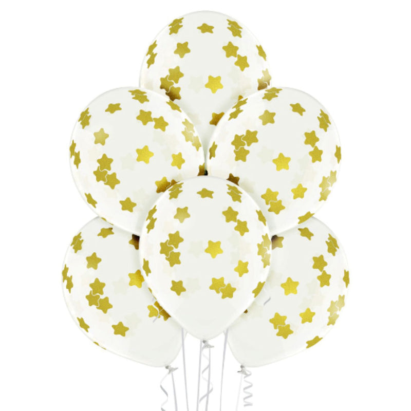 Luftballon "Sterne" | 6Stk./Ø30cm
