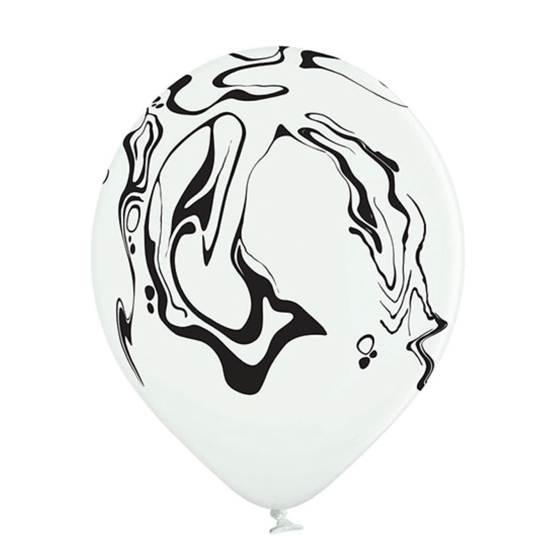 Luftballon Ø30cm "Marble" | 6 Stk.