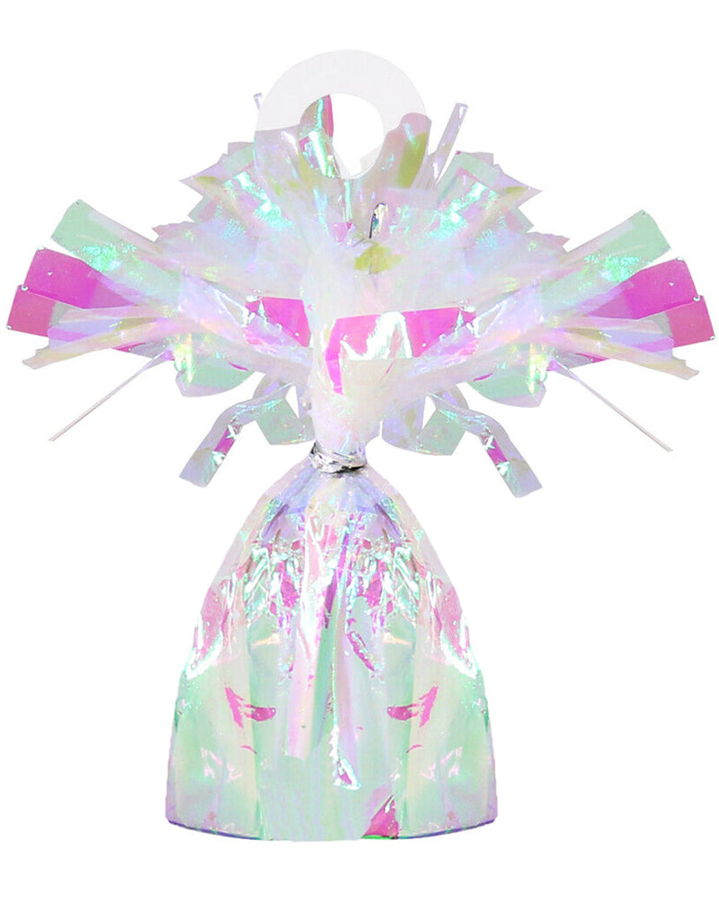 Ballongewicht "Folie" 170g - Weiß Irisierend