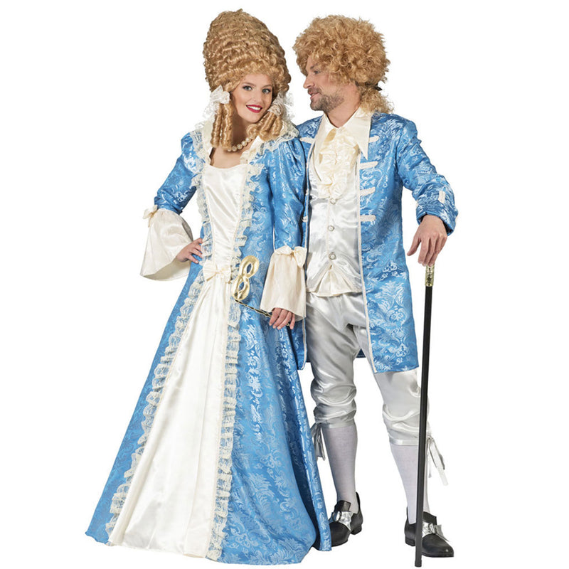 Barock Kostüm "Johanna" für Damen | Hellblau