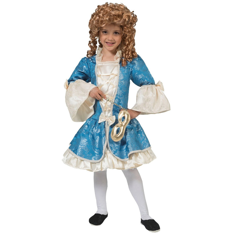 Barock Kostüm "Johanna" für Mädchen | Hellblau