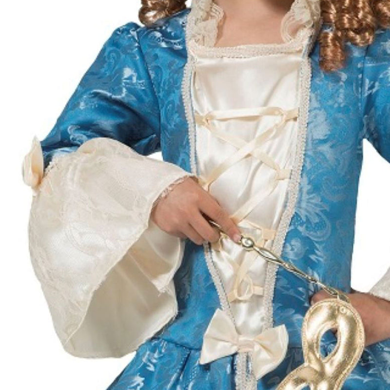 Barock Kostüm "Johanna" für Mädchen | Hellblau