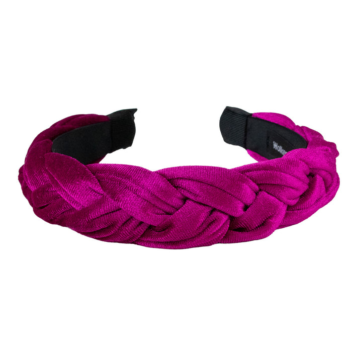 Flecht Haarreif "Samira" aus Samt | Haarschmuck