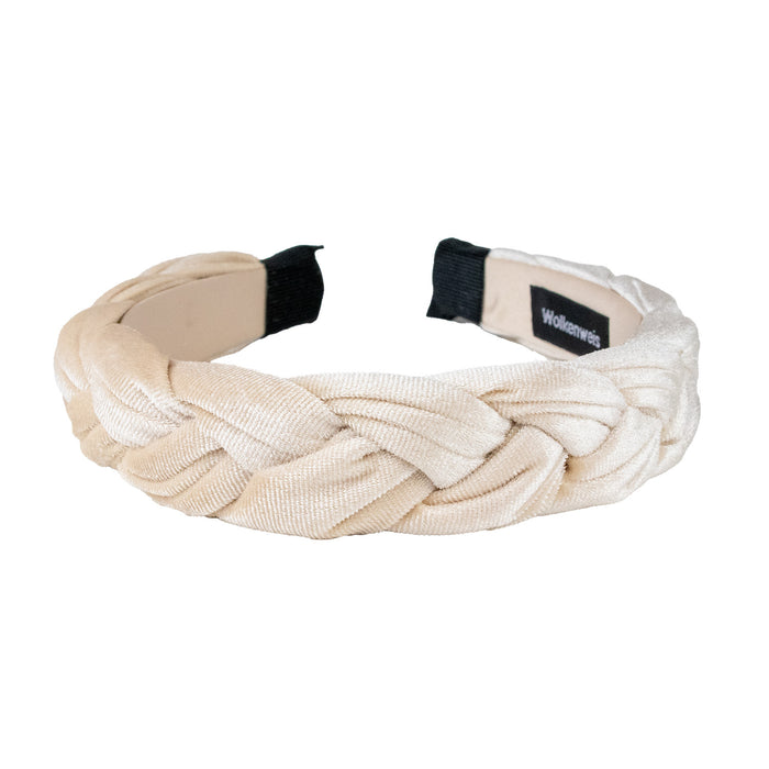 Flecht Haarreif "Samira" aus Samt | Haarschmuck