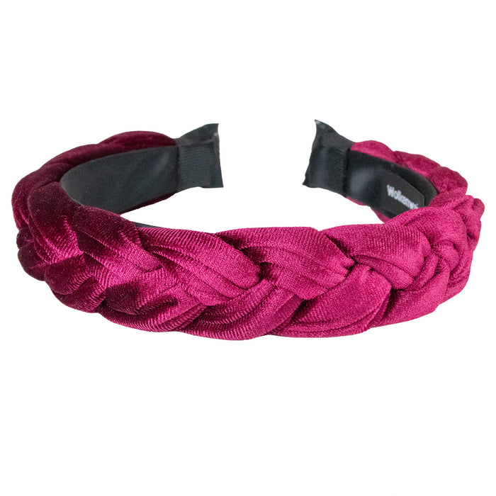 Flecht Haarreif "Samira" aus Samt | Haarschmuck