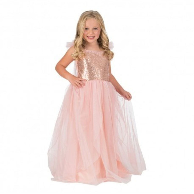 Prinzessin Kostüm "Rosalia" für Mädchen | Rosa Glitzer