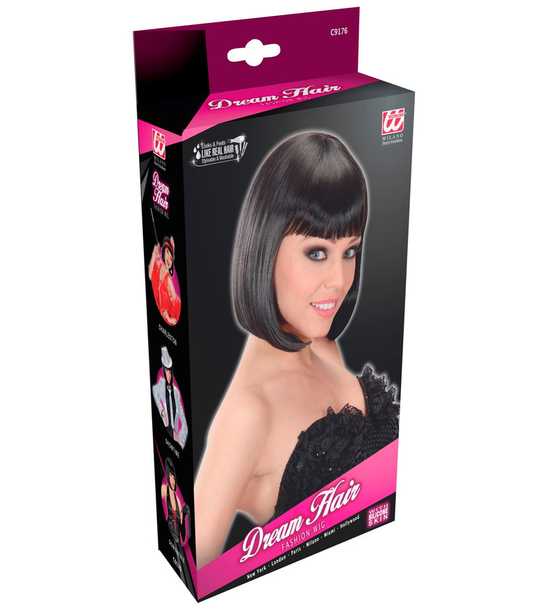 Perücke Jolie | Schwarz