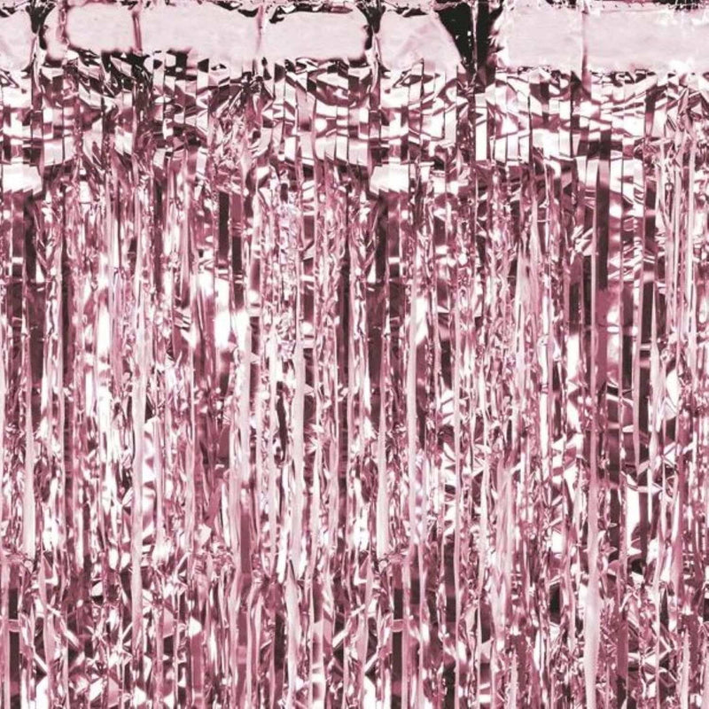 Türvorhang Lametta 100x200cm | Roségold