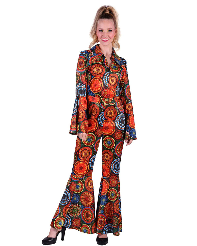 Hippie Kostüm "African Festival" für Damen | Catsuit