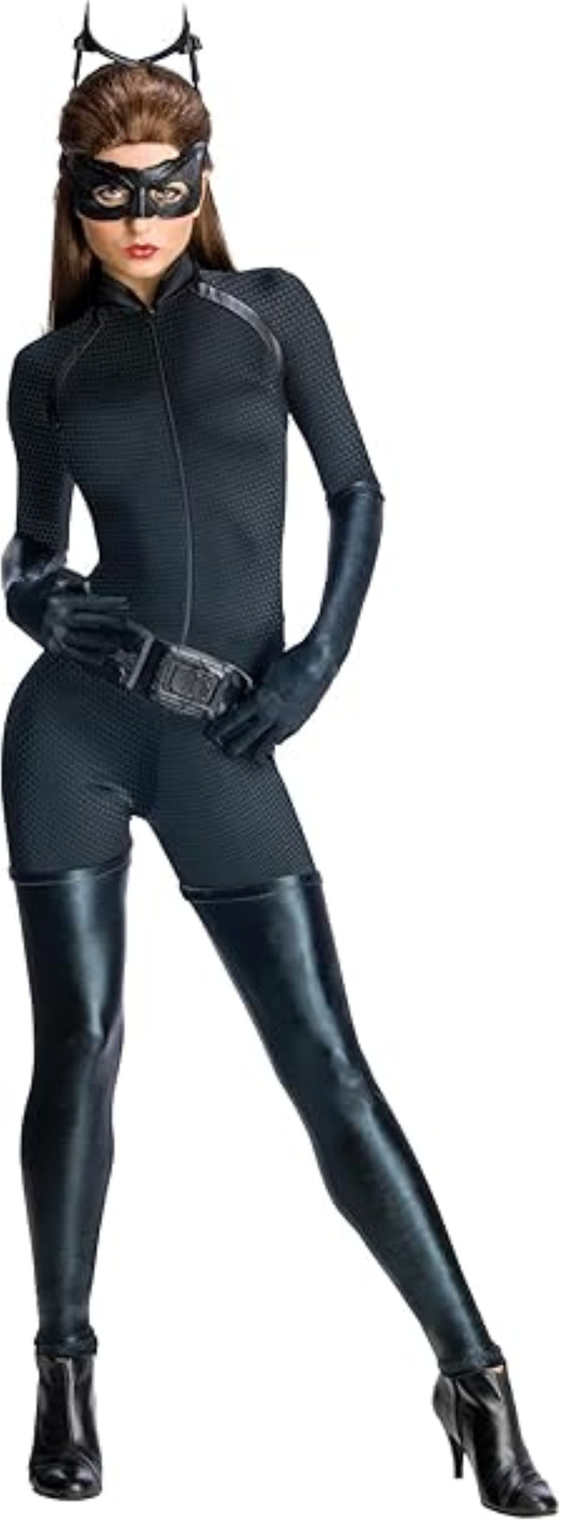 Kostüm Lady Sexy Catwoman Einteiler Gr.S