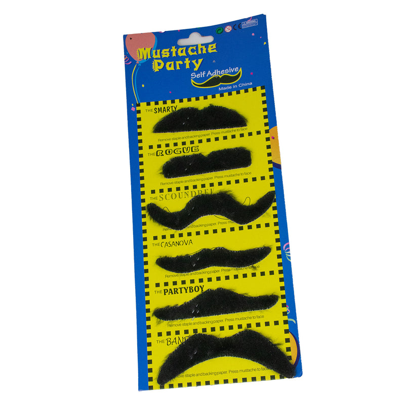 Cowboy Kostümset 9-tlg. 414044 | Schwarz - Cowboyhut Halstuch Bärte