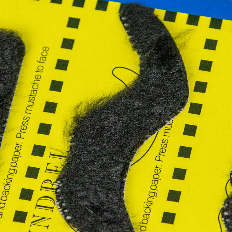 Cowboy Kostümset 9-tlg. 414044 | Schwarz - Cowboyhut Halstuch Bärte